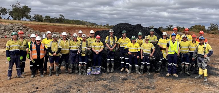 First Coal! Congratulations to the Ironbark No.1 team and the wider ...